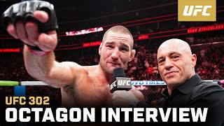 Sean Strickland Octagon Interview | UFC 302 screenshot 2