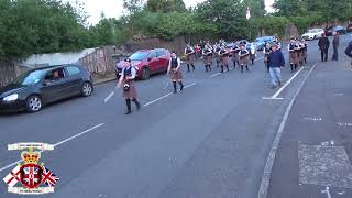Tyrones Ditches Pipe Band (2) @ Mullabrack Accordion Band Parade 2024