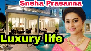 Sneha luxury life, salary Networth cars house Family etc