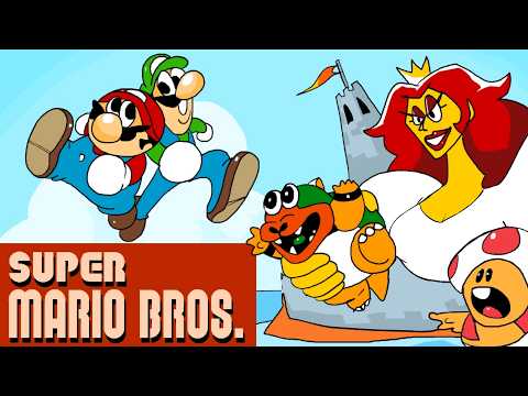 Super Mario Bros. in 40 years ANIMATED