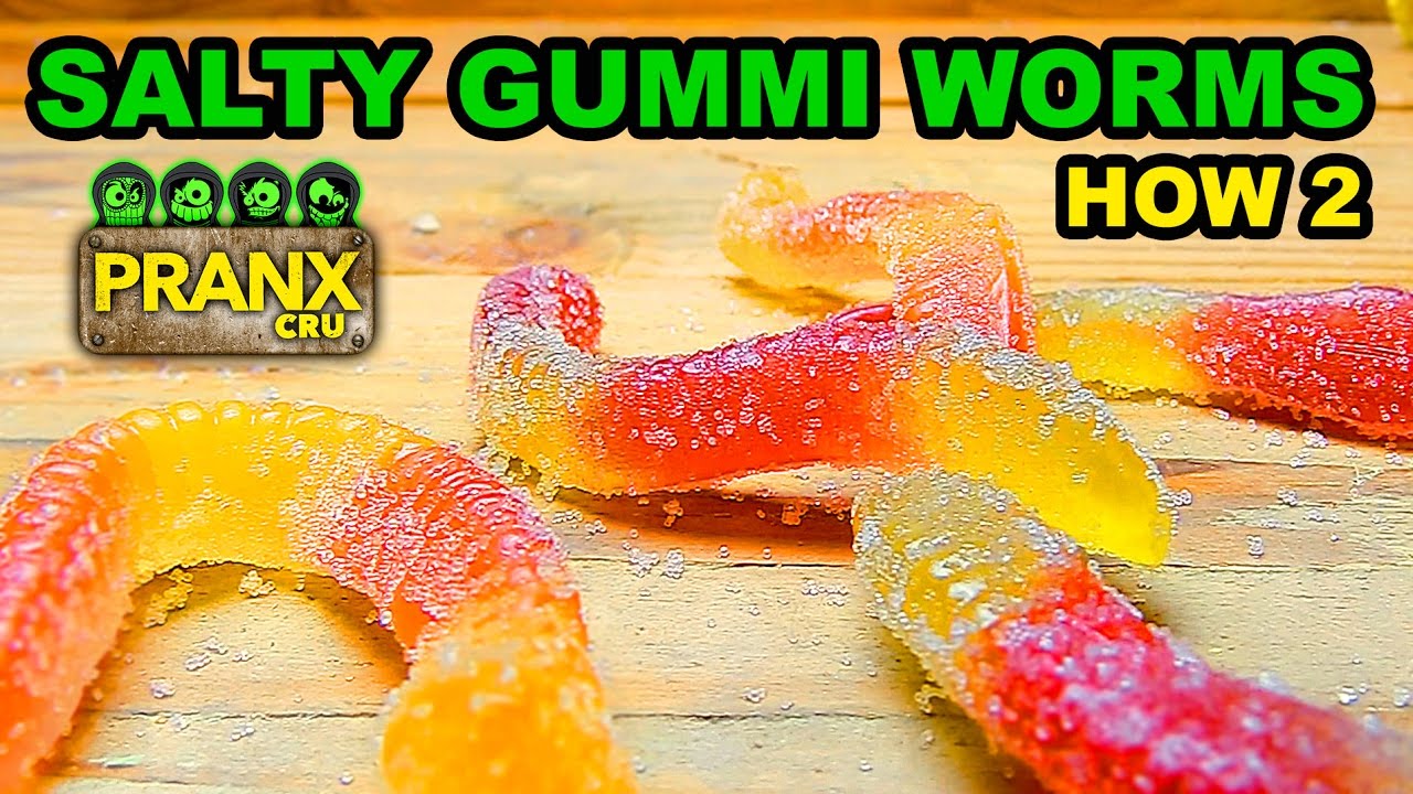 Tasty Tricks Gummy Salt Worms Pranx CRU YouTube