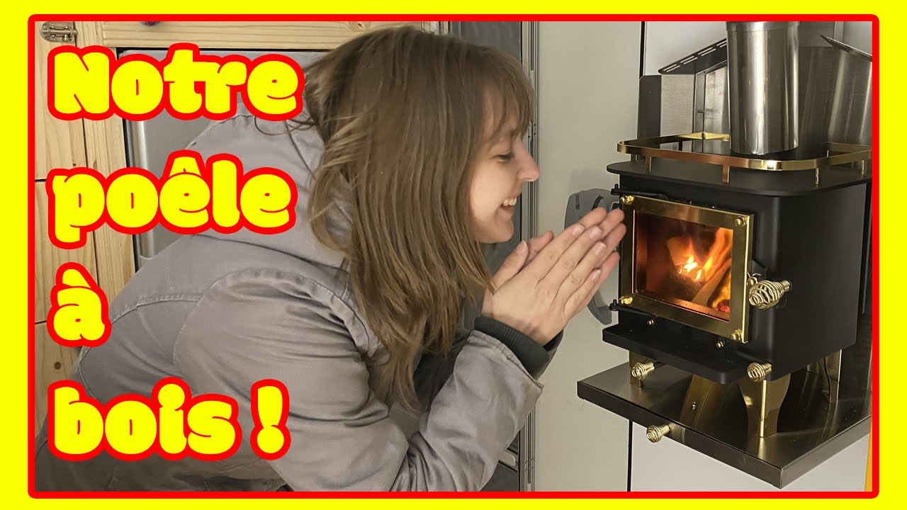 Bon plan chauffage pas cher, mini poele sans installation pour van / camion  / camping car 