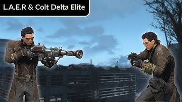 L. A. E. R Rifle & Colt Elite | Fallout 4 Mods