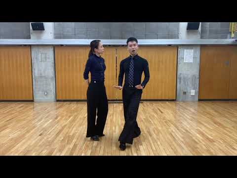 Tango ダブルリバーススピン～オーバースピン 山嵜圭太・美奈子組