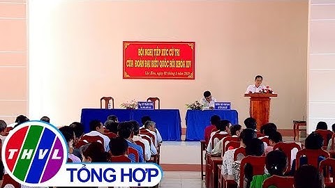 THVL | Đoàn ĐBQH tỉnh Vĩnh Long tiếp xúc cử tri huyện Long Hồ