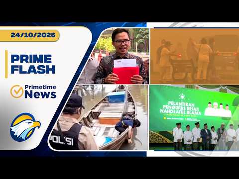 PRIME FLASH - Langit Palangka Raya Menguning, Gus Ipul Ancam PBNU, Sarang Narkoba Digerebek Polisi