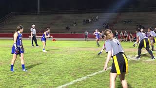 Pace FL girls flag football.