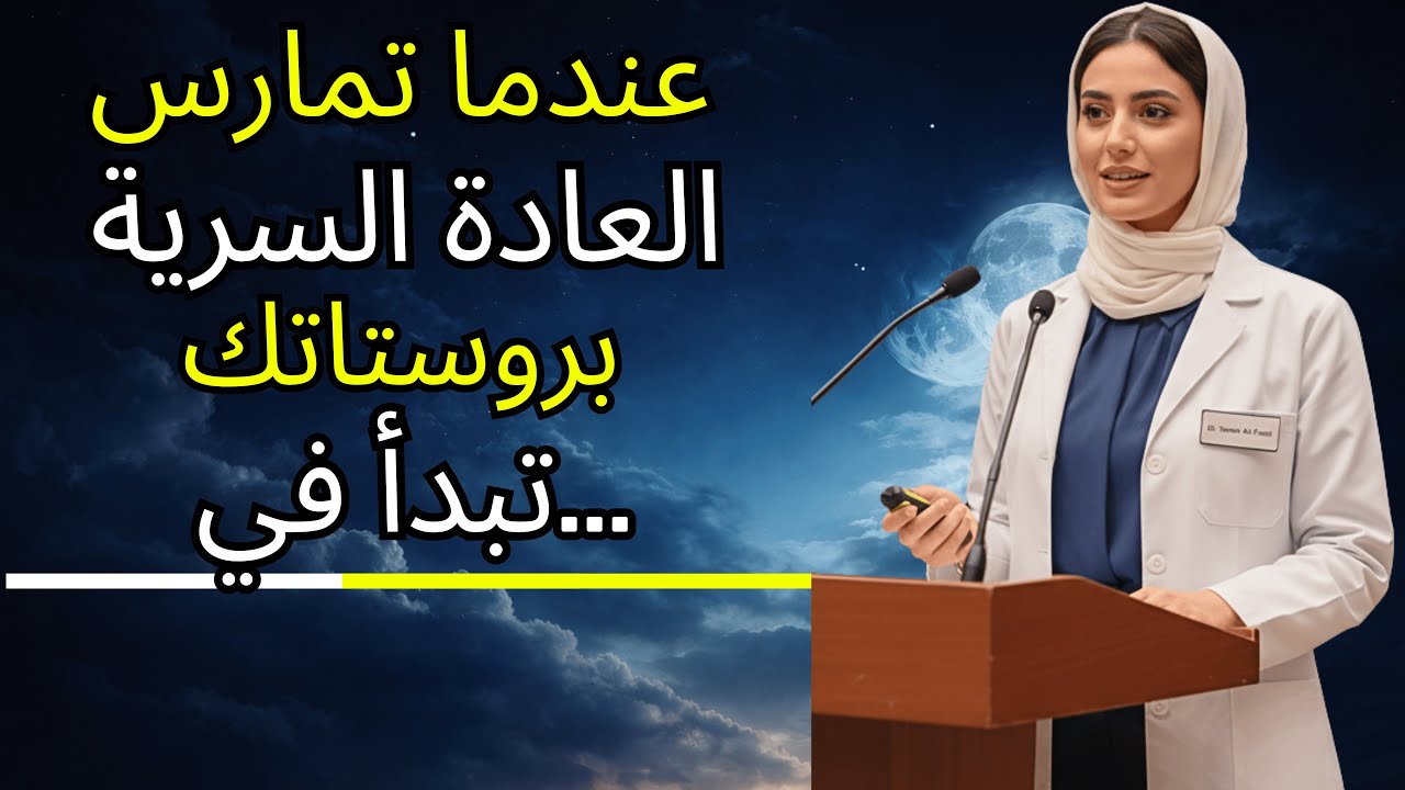 ماذا يحدث لبروستاتا الرجال الذين يمارسون العادة السرية يومياً؟ د. سارة النوري