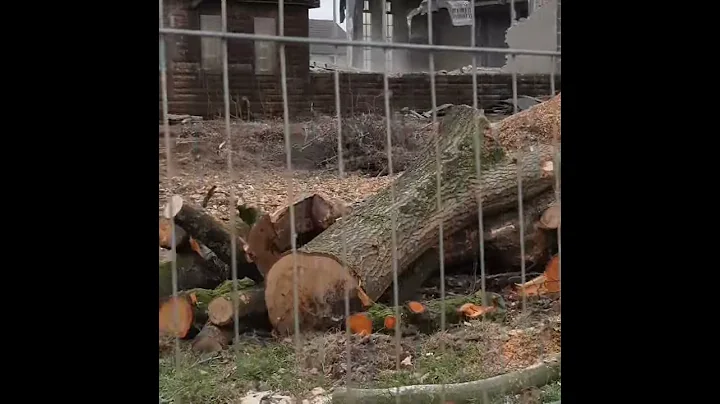 Lincluden Church demolition