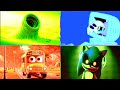 SCHOOL BUS EATER 🆚 SONIC EXE 🆚 PEPPA PIG GLITCH 🆚 EROSION WORM - COFFIN DANCE SONG | TILES HOP