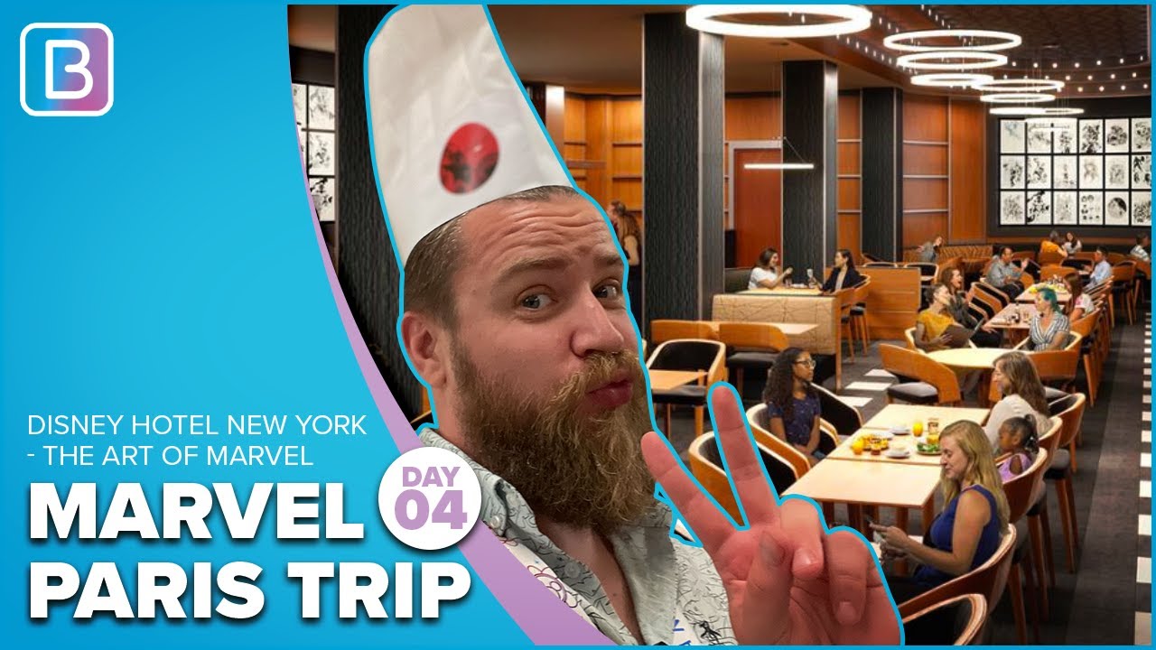 Downtown Resturant Review - Disney Hotel New York The Art of Marvel | Disneyland Paris | August 2022