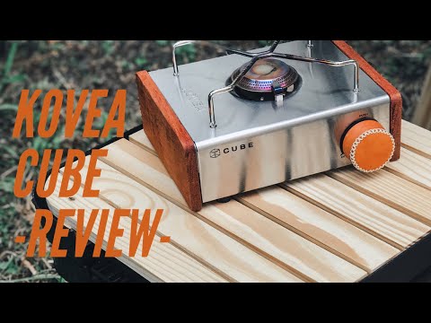 รีวิว แกะกล่อง เตาพกพา kovea cube พร้อมทดสอบทำมาม่ากิน