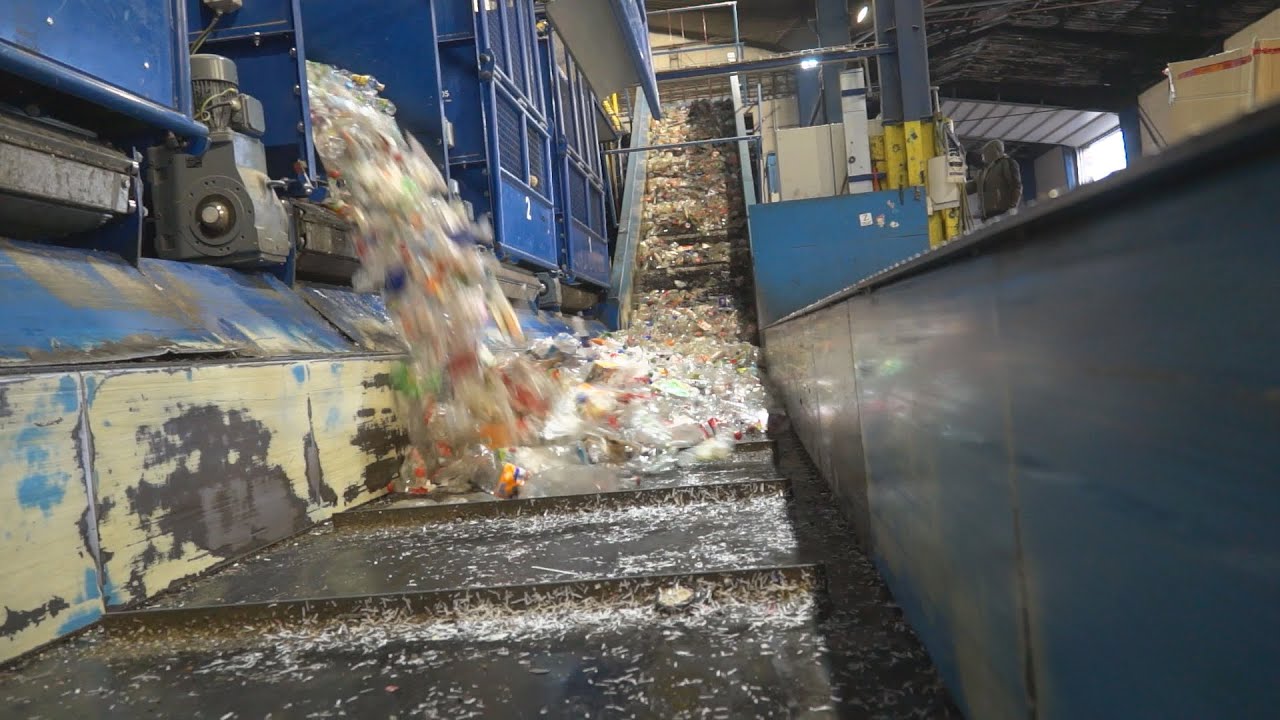 Třídírna odpadu v Liberci