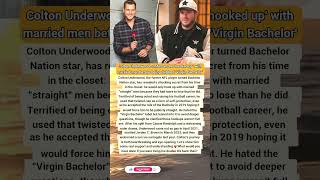 Colton Underwood: BOLD Hookups with Married Men — Virgin Label SHATTERED 🔥💥 #coltonunderwood