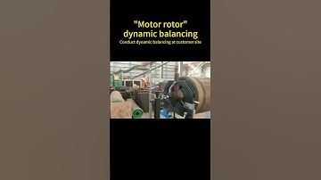 JP: 3T Motor Rotor Dynamic Balancing Machine