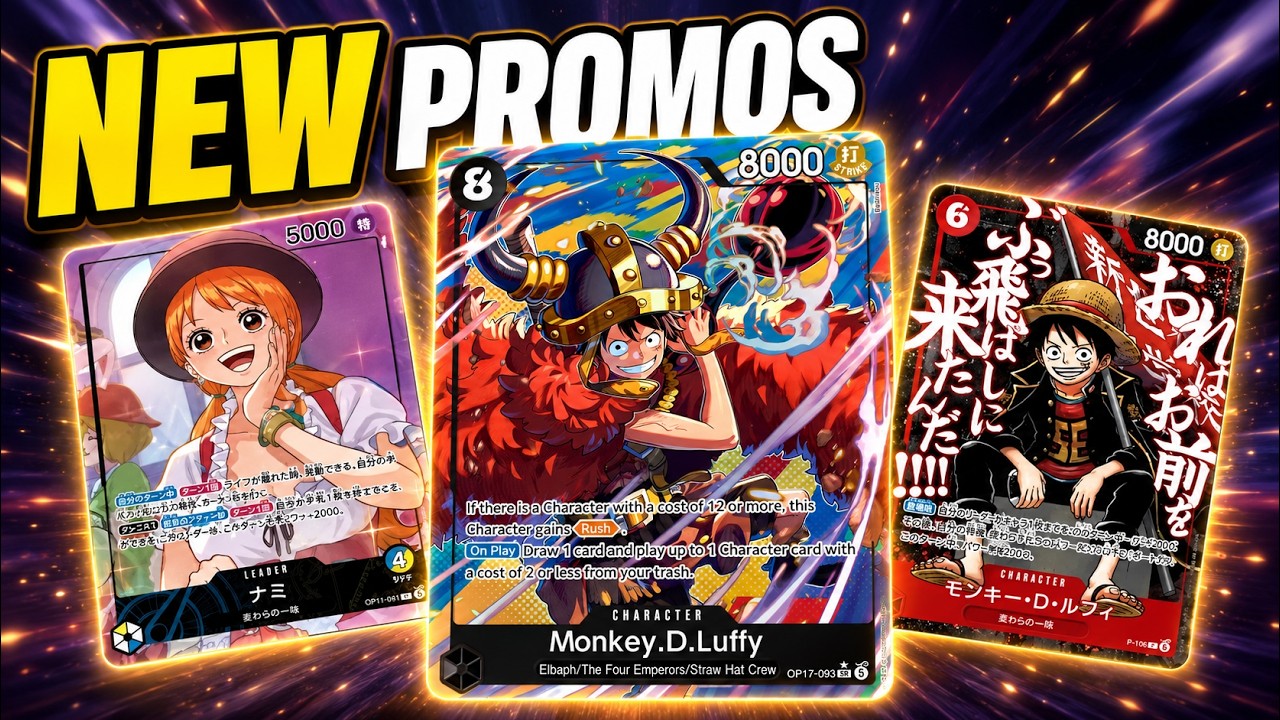 oneu poco poco onepiece ワンユー NEW One Piece Promos Just Revealed… These Could Be HUGE! - YouTube