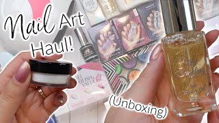 HUGE Nail Art Haul! | Unboxing Nail Products for Upcoming Videos | (2020)