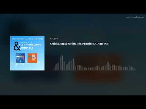 Cultivating a Meditation