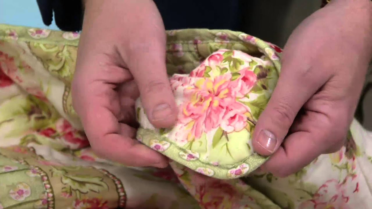 Victoria Garden 100% Cotton Reversible Quilt Set with Sham(s) on QVC