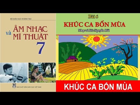Video Khúc ca bốn mùa (karaoke) ||Âm nhạc lớp 7-Bài 6 - YouTube