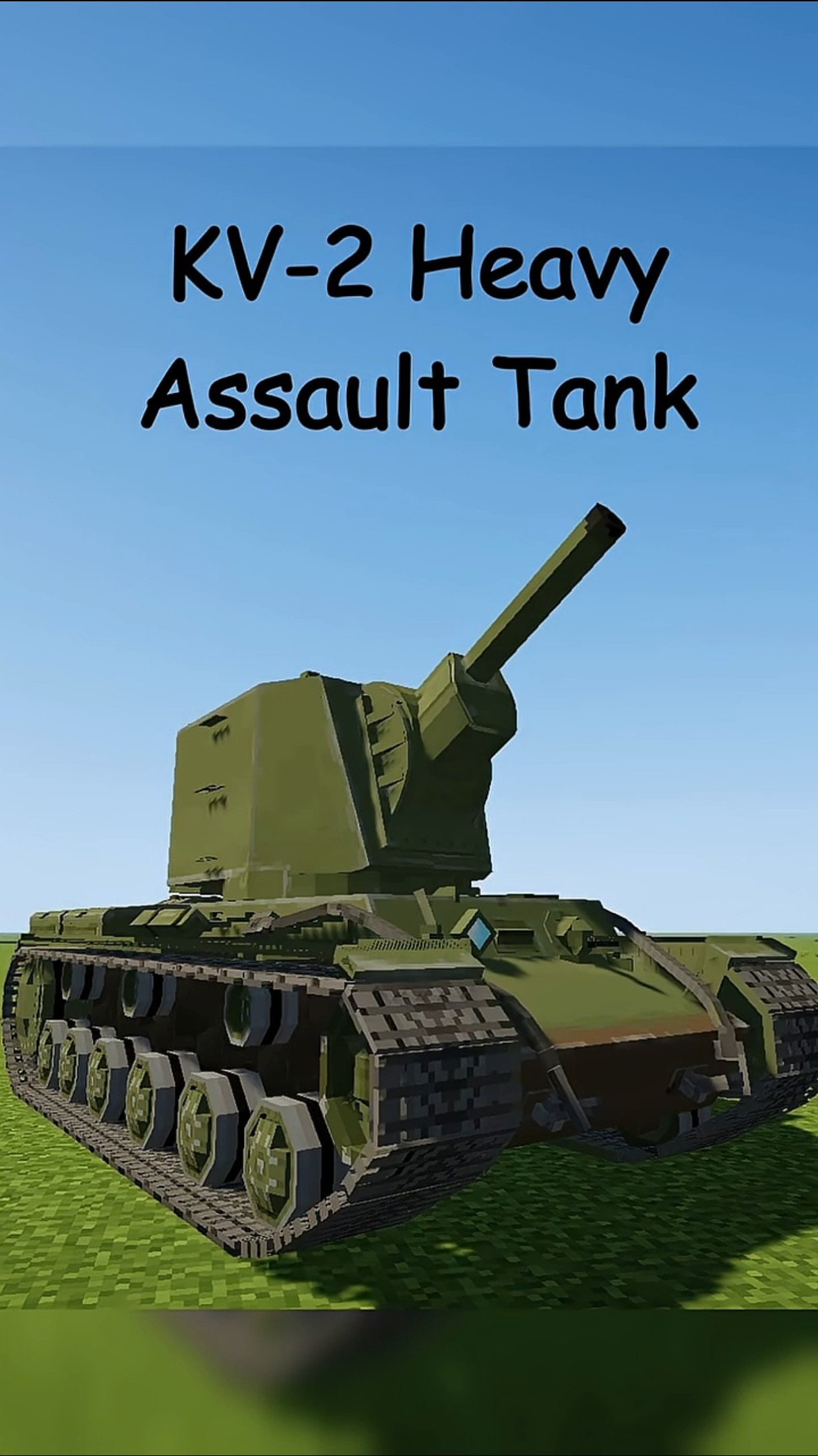 KV-2 Heavy Tank Showcase - Warsteel WW2 Addon SuperB Warfare - YouTube