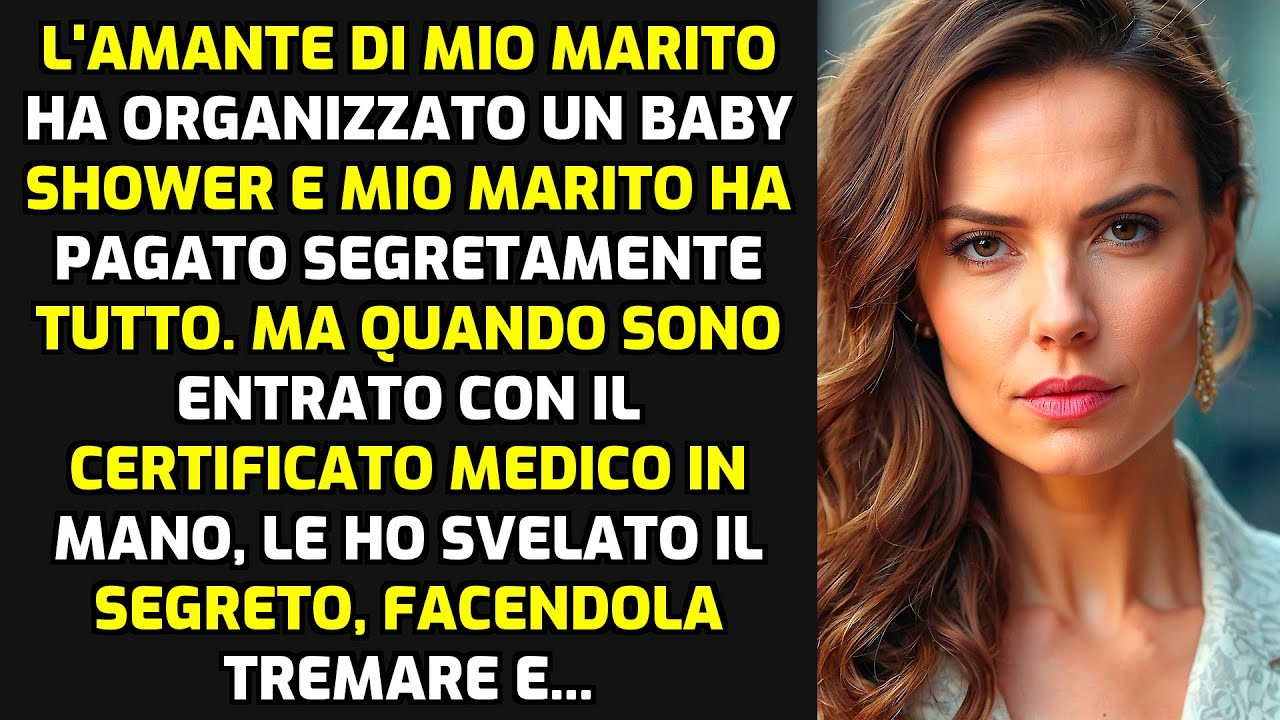 L'amante Di Mio Marito Ha Organizzato Un Baby Shower. Ma Quando Sono Entrato... STORIE DI VITA