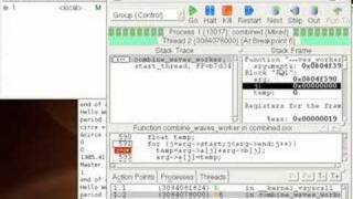 Famous Viewing Data Across Threads Using TotalView Debugger Profile