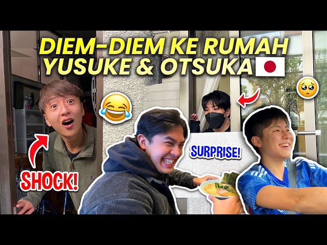 SURPRISE! DIEM-DIEM KE RUMAH YUSUKE u0026 OTSUKA, KAGET BANGET!? 😂 | BACK TO JAPAN 2 class=