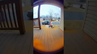 Porch Pirate Gets INSTANT KARMA (Caught on Camera)