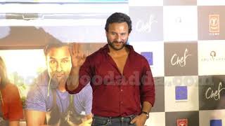 CHEF Official Trailer Launch  Saif Ali Khan, Padmapriya, Svar Kamble  Raja Krishna Menon 1