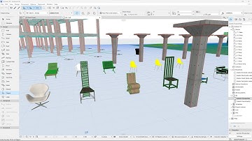 ARCHICAD - Lesson 10 - Manage Imported Objects, Libraries, Addons, Import from Sketchup, Blender