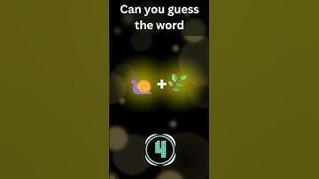 CAN you guess the WORD by emojis? ।। #quiz #quizgames #shorts