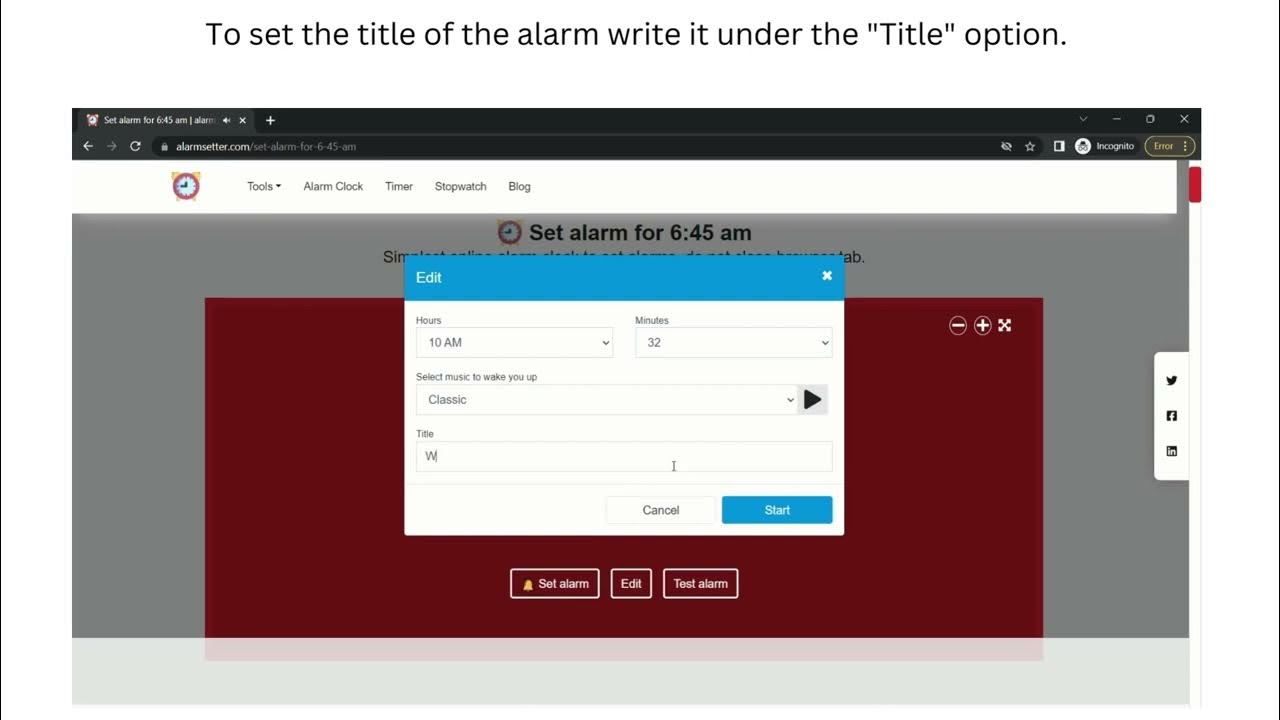 How To Set An Alarm For 645 AM YouTube