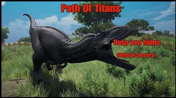 Path of Titans - Dasp Hunting Compilation (Officials)