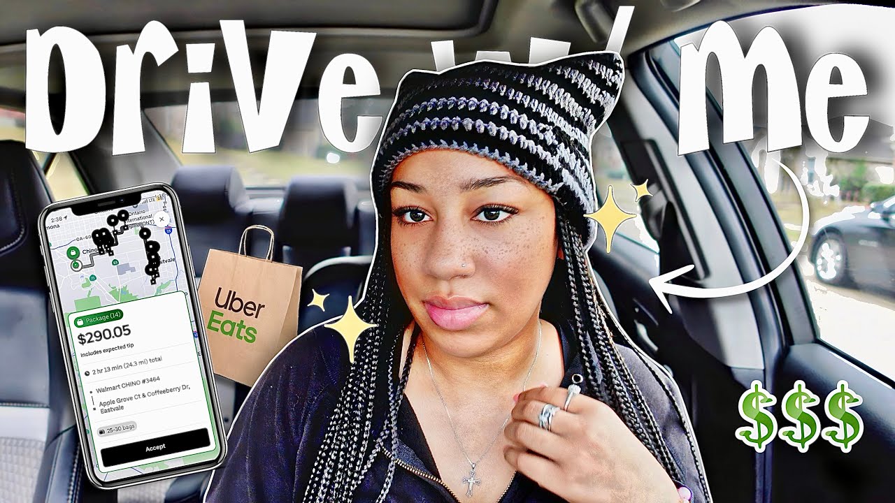 Come To Work With Me as an Uber Eats Driver | Uber W/ Me