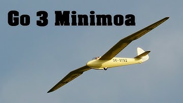 Go 3 Minimoa | scale RC glider | 4K | Jirice 2022