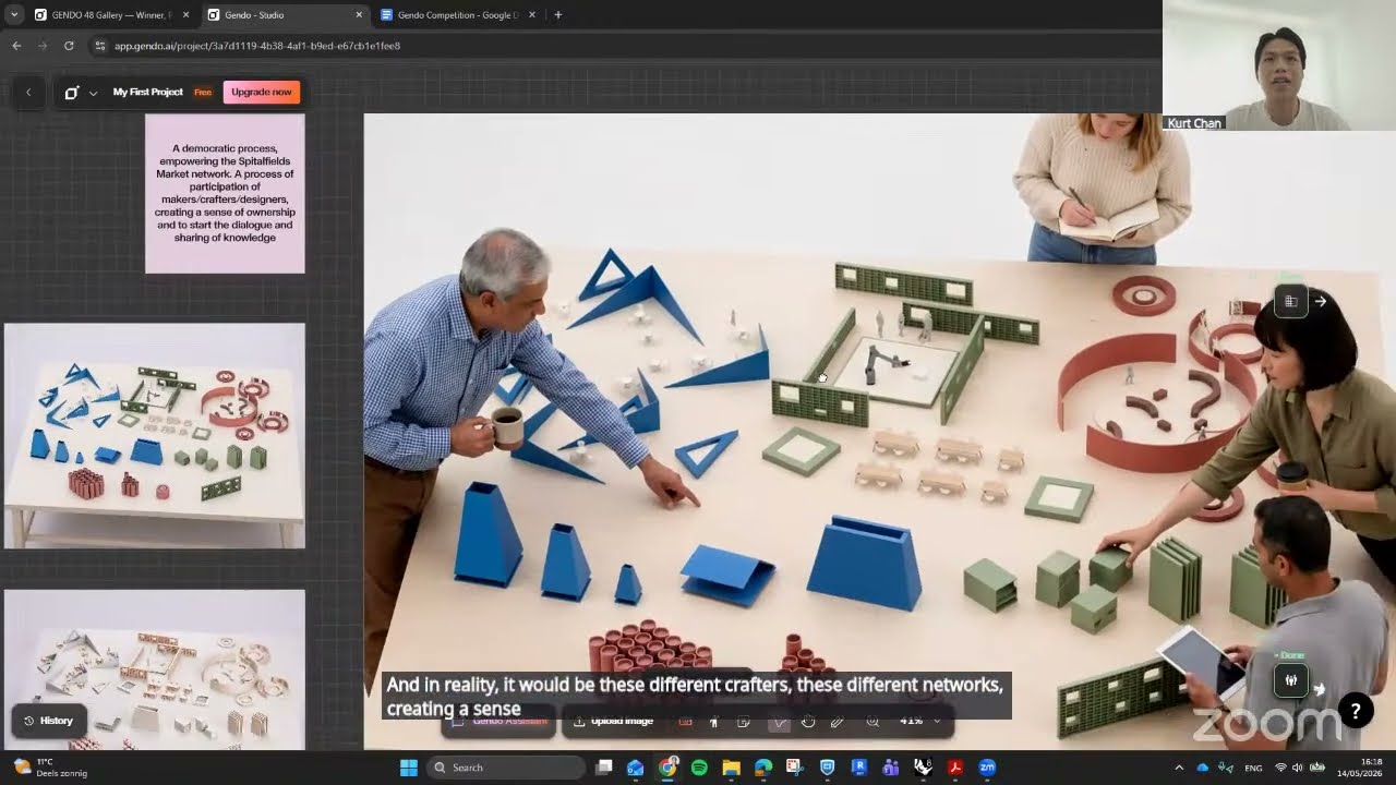 Gendo Workshop: AI-Powered Design, From Rendering to Real-Time Collaboration