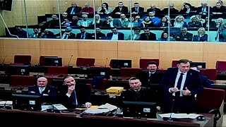 : Pogledajte snimak nastavka sudenja MiloraduDodiku