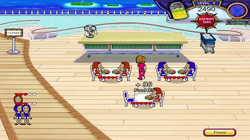 Diner Dash 3: Flo on the Go - Level #2 - Cruise Ship II