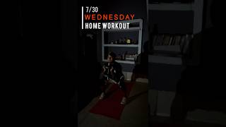 EASY HOME WORKOUT 7/30 #shortvideo #homeworkout #cardio #workoutshorts