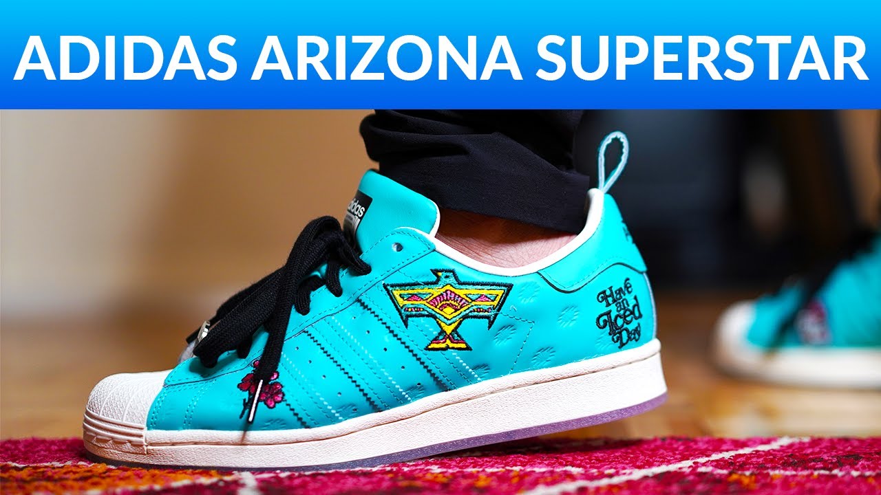 shoe 2021? it now! - Adidas x Arizona Superstars Review and Onfeet - YouTube