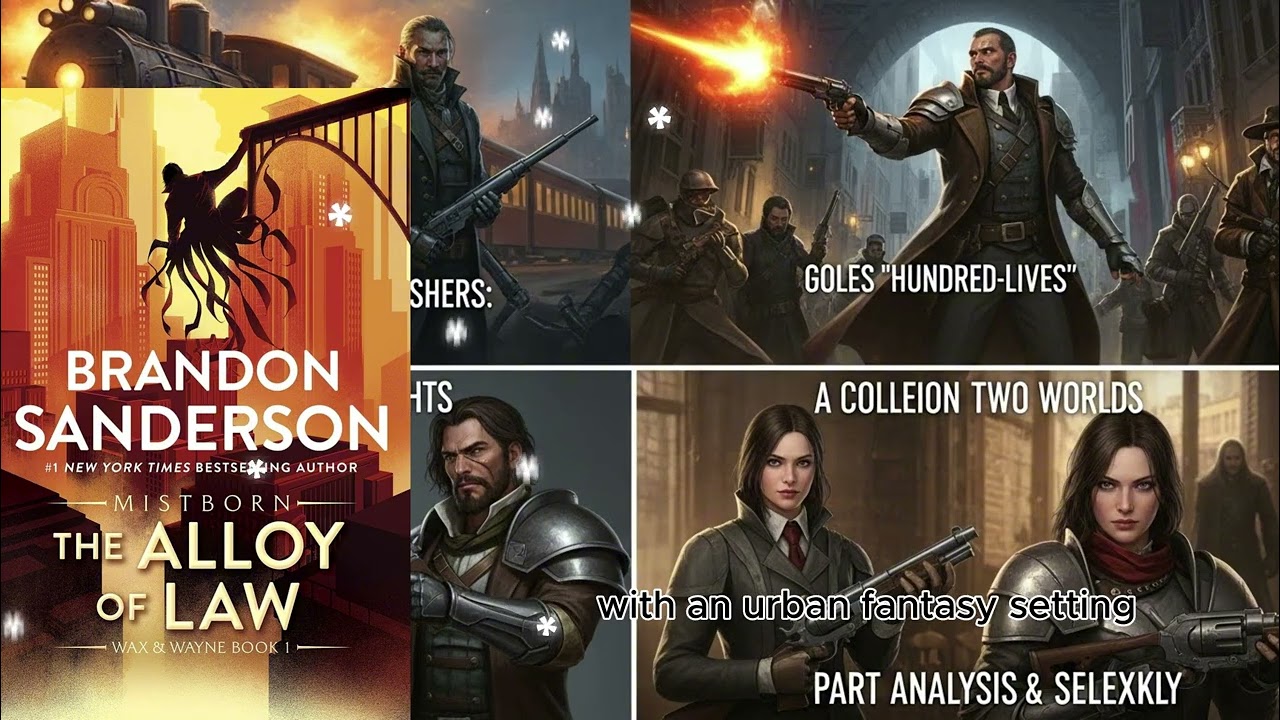 REVIEW THE ALLOY OF LAW – GUNS, MAGIC, AND METALLIC JUSTICE –  BRANDON SANDERSON