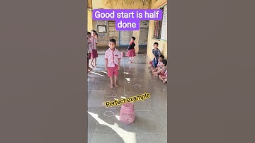 Good start is half done - Perfect example | Indoor games | Teacher Innovation Ideas #indoorgames #yt