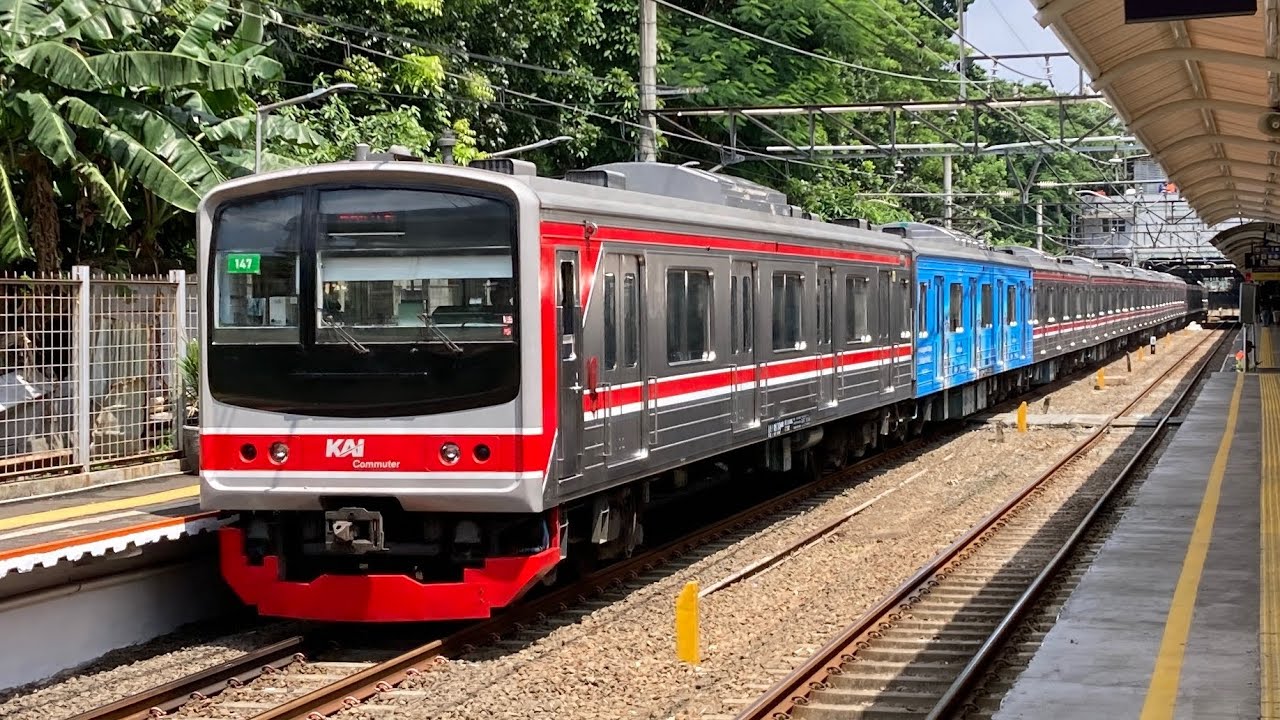 Kompilasi KRL Commuter Line di Stasiun Sudirman! JR 205 Musashino Marchen, TM 6000, JR 203 Series!