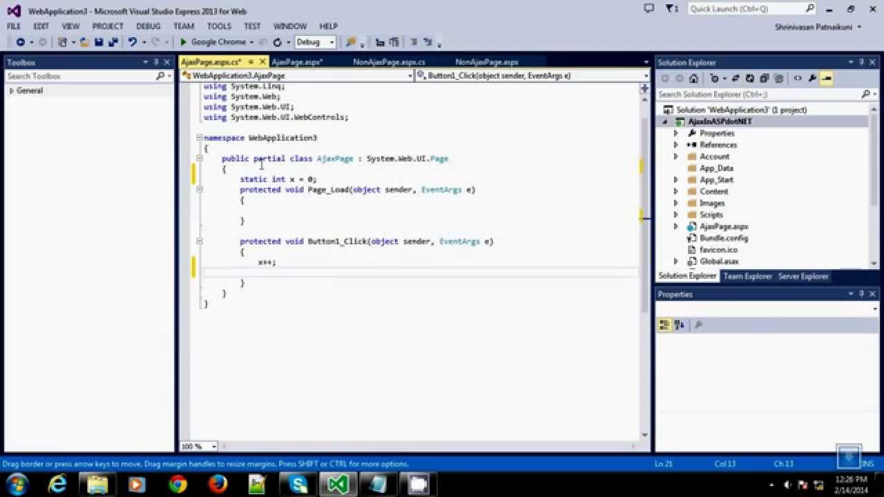 ASP.NET Ajax Partial Updates