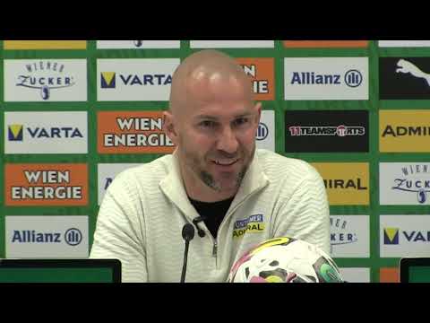 Video: Christian Ilzer (Trainer SK Sturm Graz) - die Pressekonferenz nach dem Spiel gegen SK Rapid