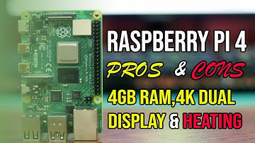 Raspberry Pi 4 Review : A Powerfull New Pi 4GB Ram, Dual Display & Heating!