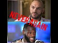 BREAKING! "I WILL NEVER FIGHT DEONTAY WILDER AGAIN!" ~ TYSON FURY RESPONDS TO ACCUSATIONS.