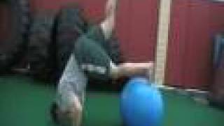 TFW Swiss Ball Pushup Circuit