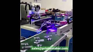 Intelligent manufacturing automatic stationer ruler screen printing machine